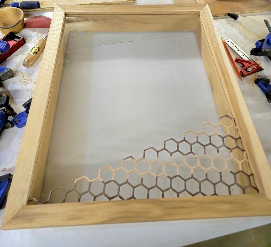 hexagon/honeycomb overlay - image 1