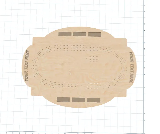 Customizable Cribbage Board - image 1
