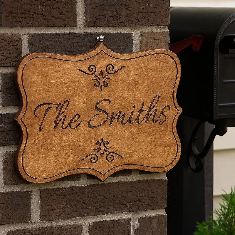 Fancy Label Style Sign Template - image 3