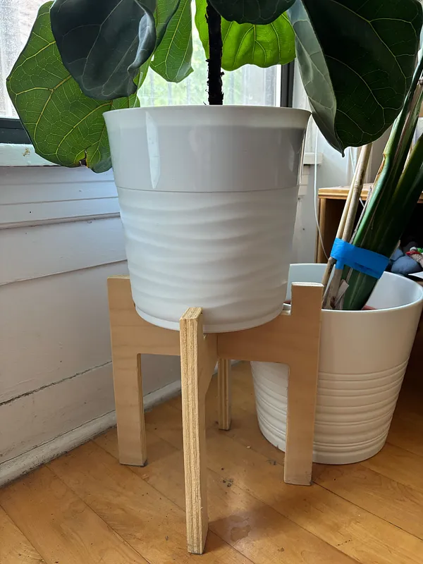 Simple H plant stand - image 1