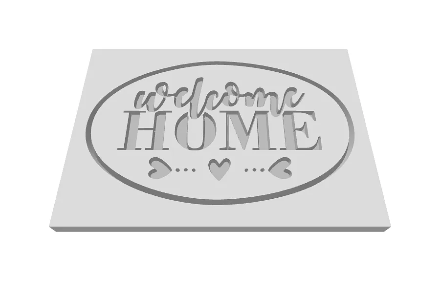 welcome home sign - image 2