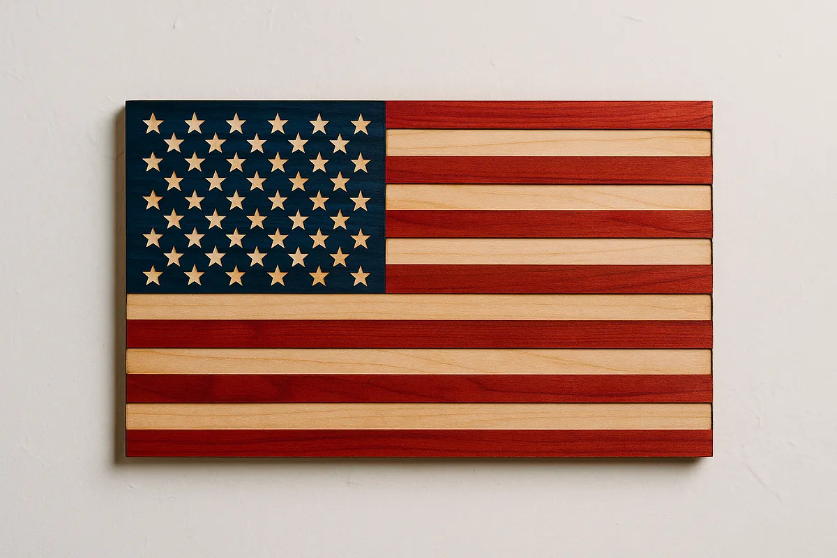 American Flag - 300mm x 180mm - image 3