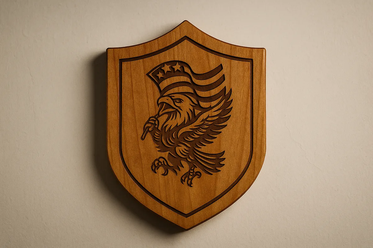 Eagle Flag Shield - image 2