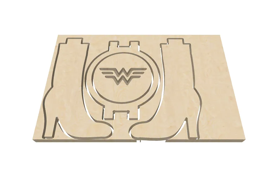 Wonder Woman Leggy Plant Stand - image 2