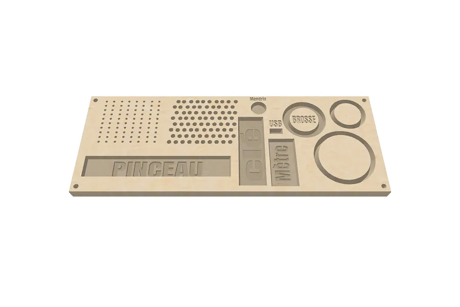 plateau rangement cnc - image 1