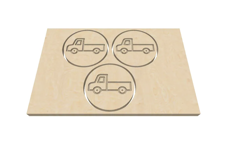 Truck Coasters - image 1