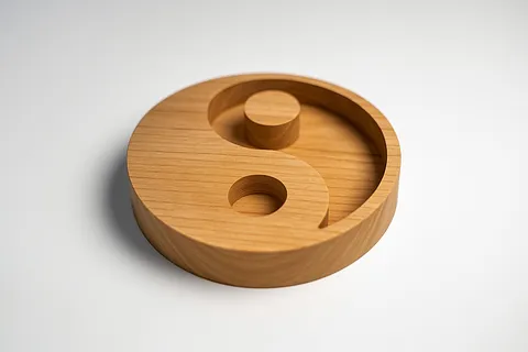 Yin Yang Dish