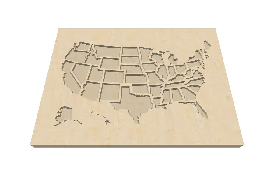 Copy of USA Map - image 1