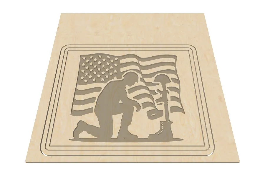 Fallen Soldier Flag - image 1