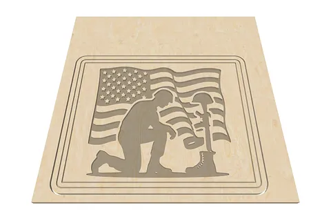 Fallen Soldier Flag