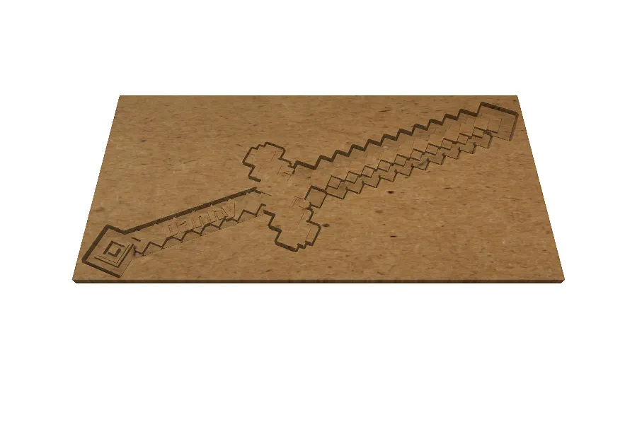 Minecraft sword - image 1
