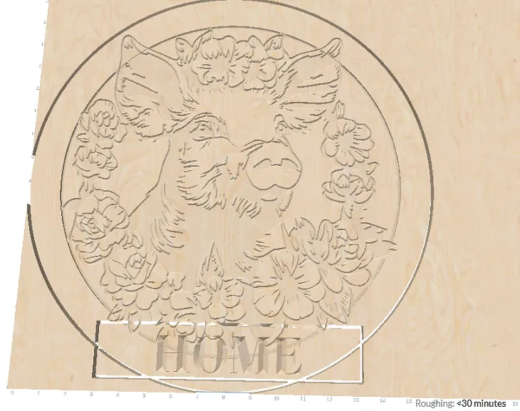 HOME SIGN - PIG - image 1