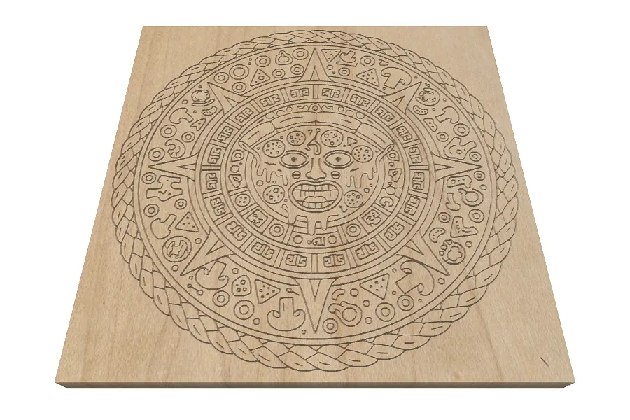 Pizza Aztec Calendar - image 1