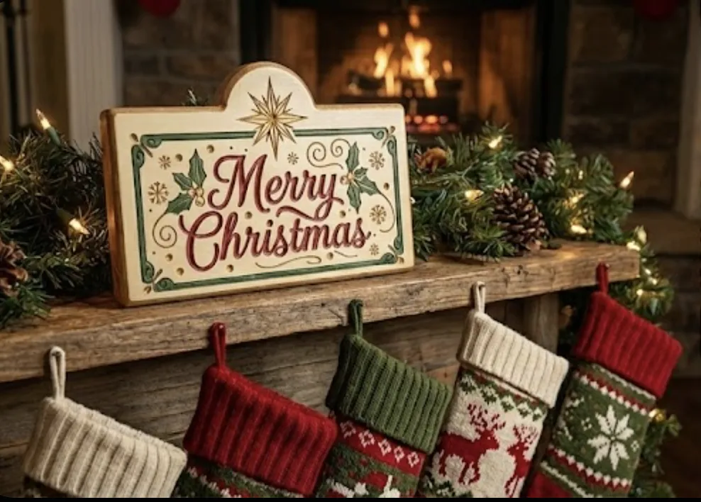 Merry Christmas Sign - image 1