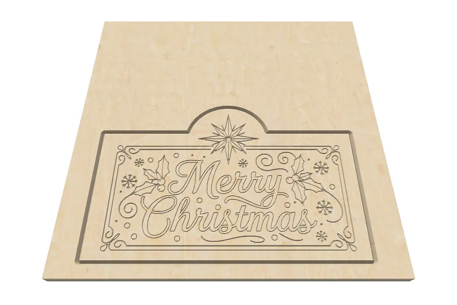 Merry Christmas Sign - image 3