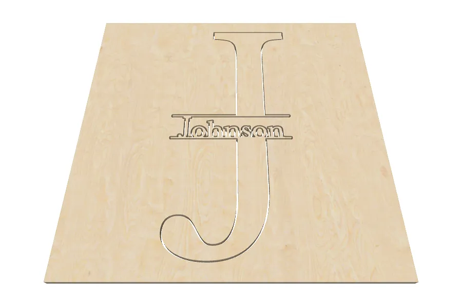 Johnson plain monogram - image 2
