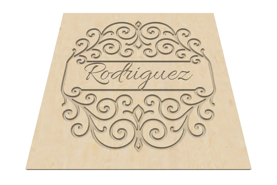 Rodriguez royal monogram - image 2