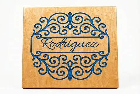 Rodriguez royal monogram