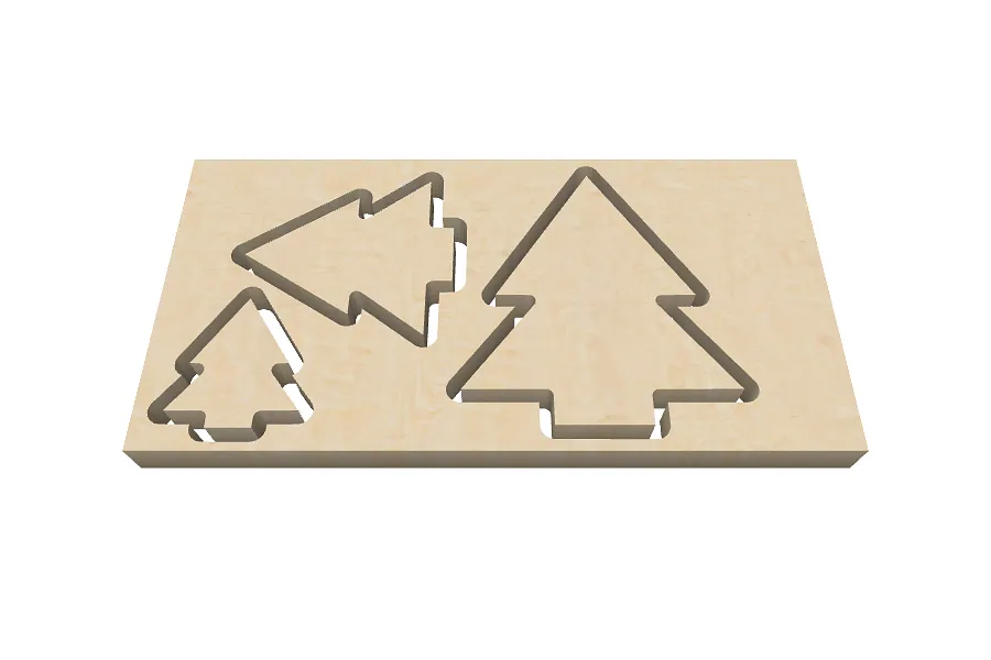 Christmas Tree Cutouts - image 2