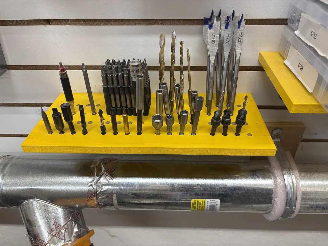 Organizers 1— Screwdrivers • Driver Bits • Corner clamps • Bench dogs - image 6