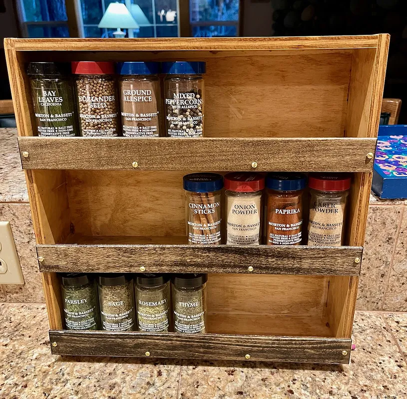 Rustic Spice Rack - image 4