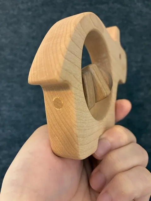 Hippo Baby Rattle - image 2