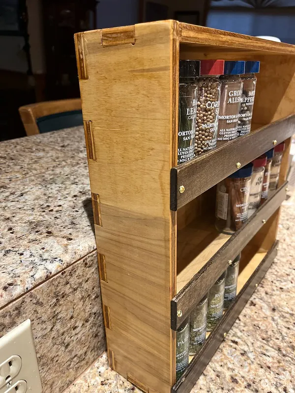 Rustic Spice Rack - image 2