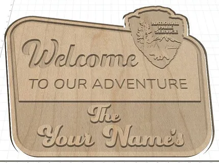 National Park Sign