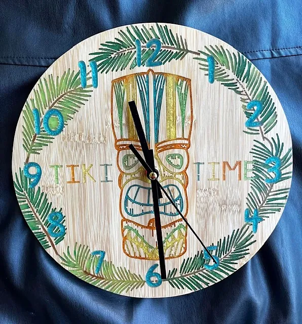 Tiki Time Clock - image 1