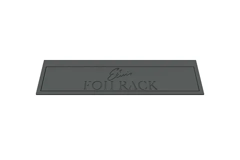 Rack Blank Plate 2U