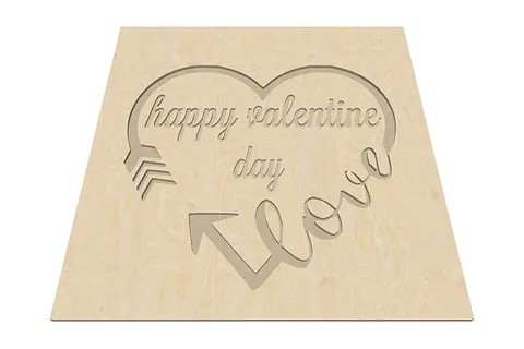 valentine plaque