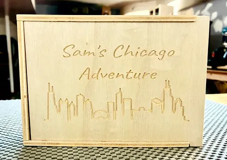 Box with Sliding Lid - Fits 4x6 photos