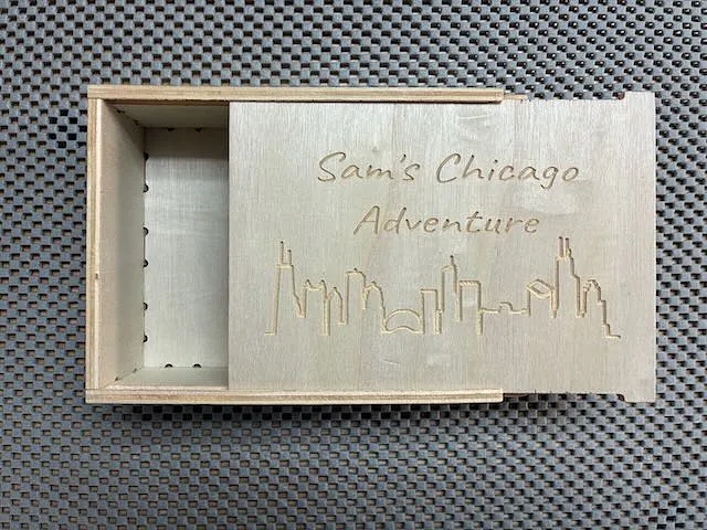Box with Sliding Lid - Fits 4x6 photos - image 2