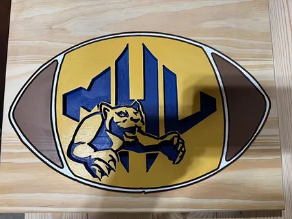 Mars Hill with football