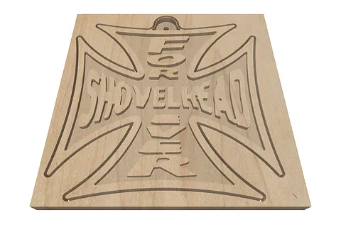 Maltese Shovelhead Sign