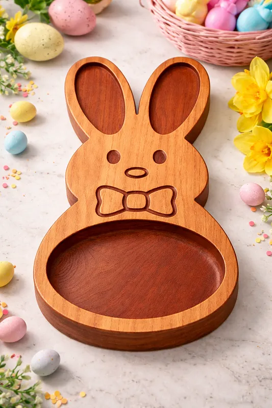 bunny candy dish - image 1