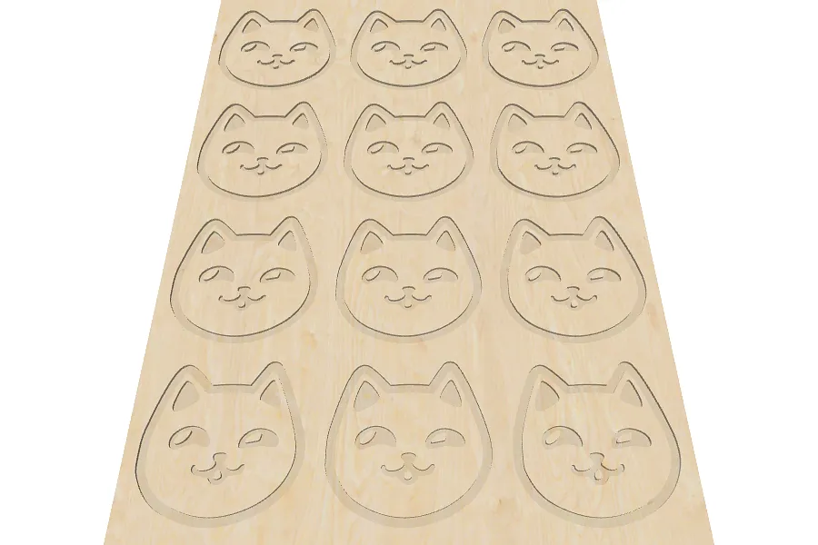 Cat cup stand - image 1