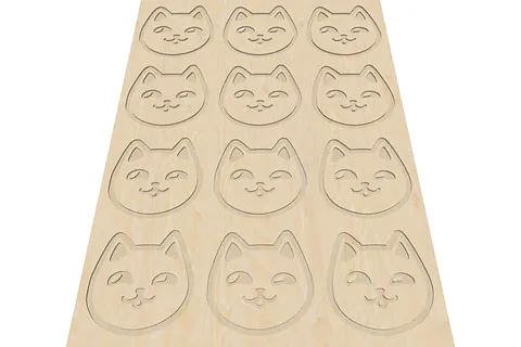 Cat cup stand