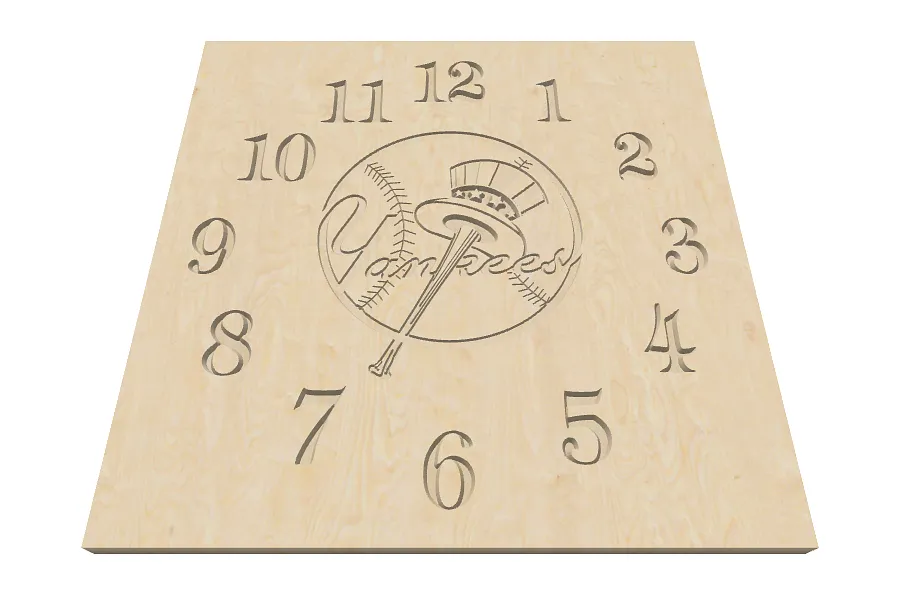 Copy of Yankees Clock - image 1