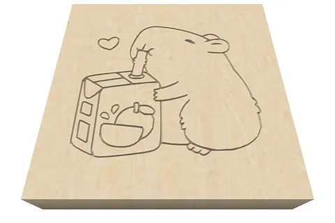 Woodworking coaster project- Richenda Perez