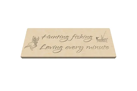 Hunting/fishing sign