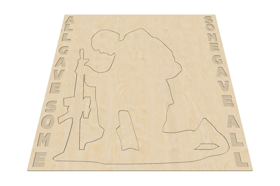 kneeling soldier - image 1