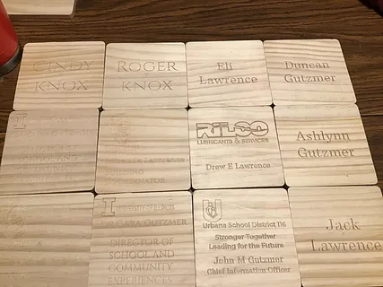 TO USE family coasters - John M Gutzmer