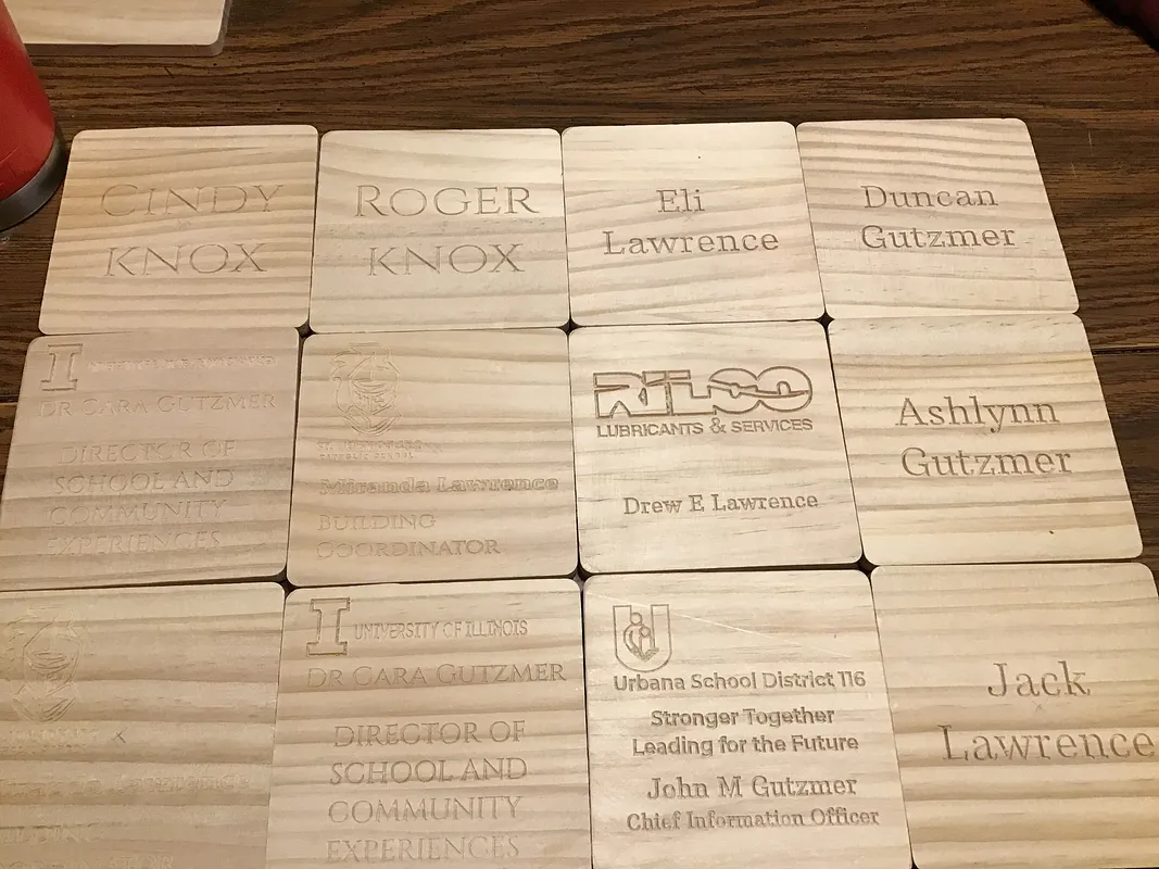 TO USE family coasters - John M Gutzmer - image 1