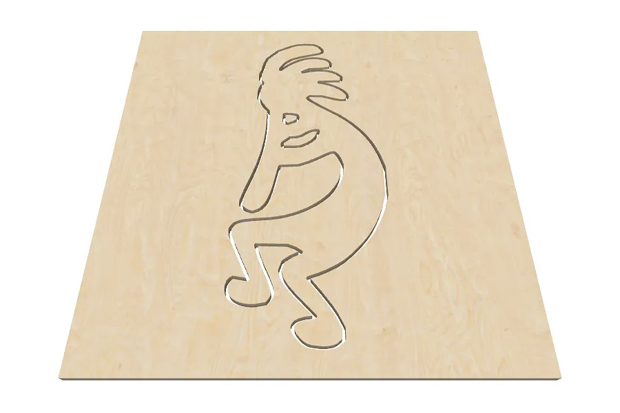 Kokopelli Coaster - image 1