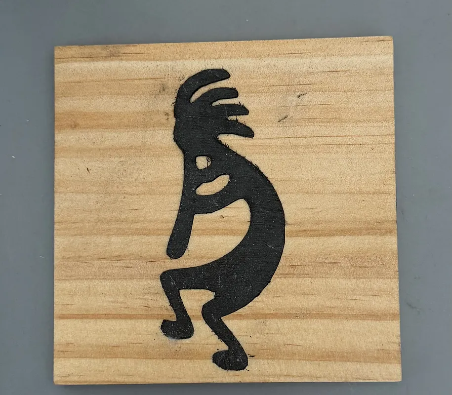 Kokopelli Coaster - image 2