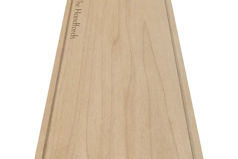 Oak Cutting Board with drain groove