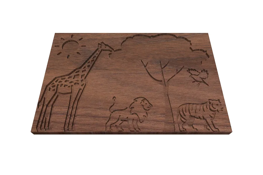 Animal frame decoration. - image 1