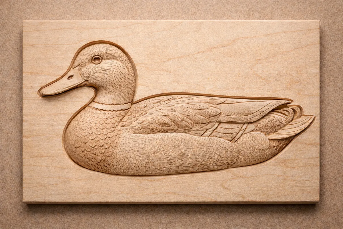 Duck Decoy Plaque - image 1