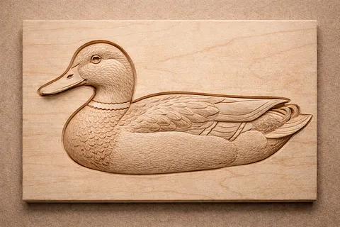 Duck Decoy Plaque